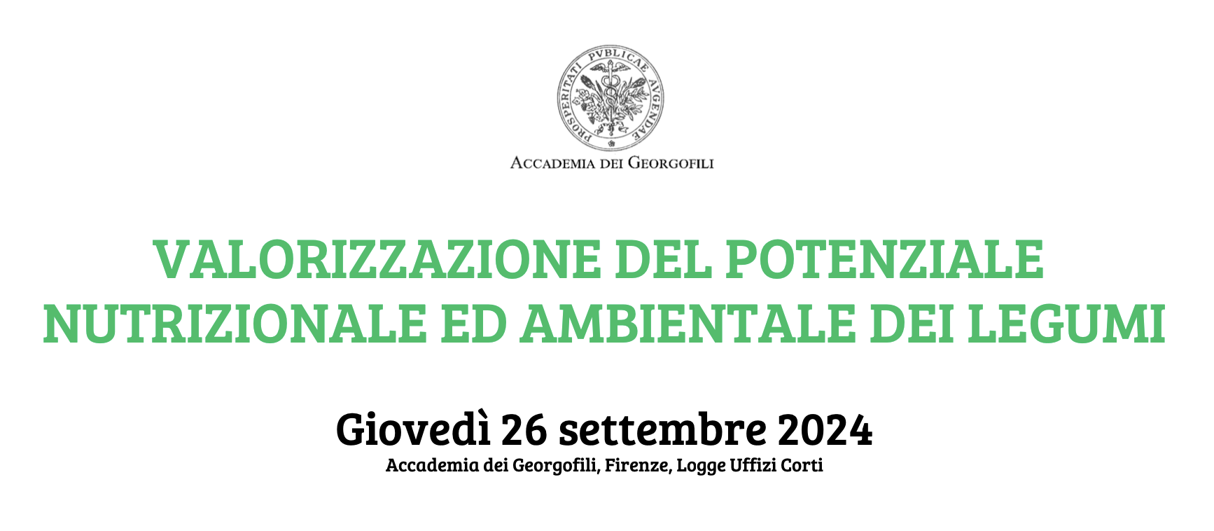 Valorizzazione del potenziale nutrizionale ed ambientale dei legumi